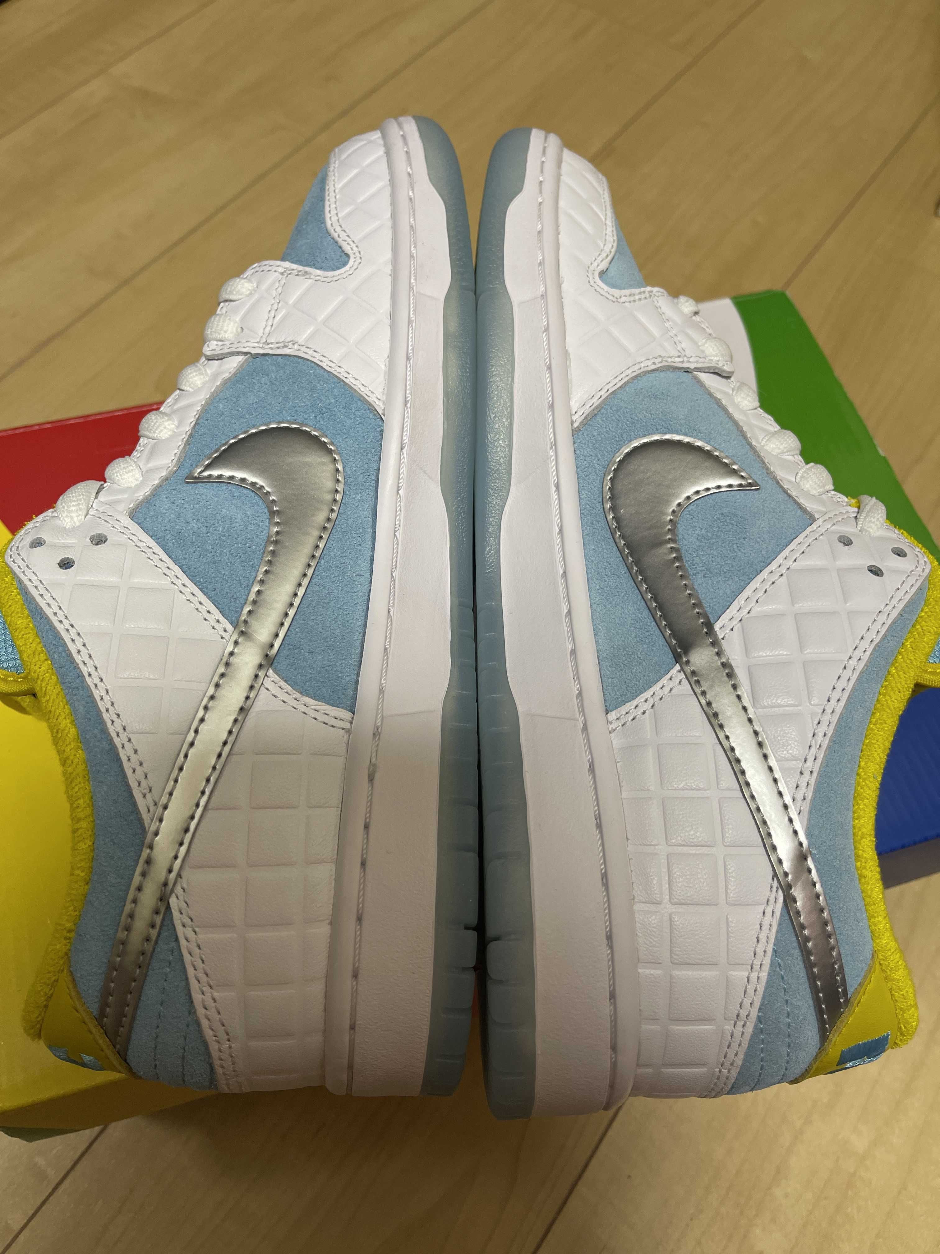 FTC × Nike SB Dunk Low "White/Blue"