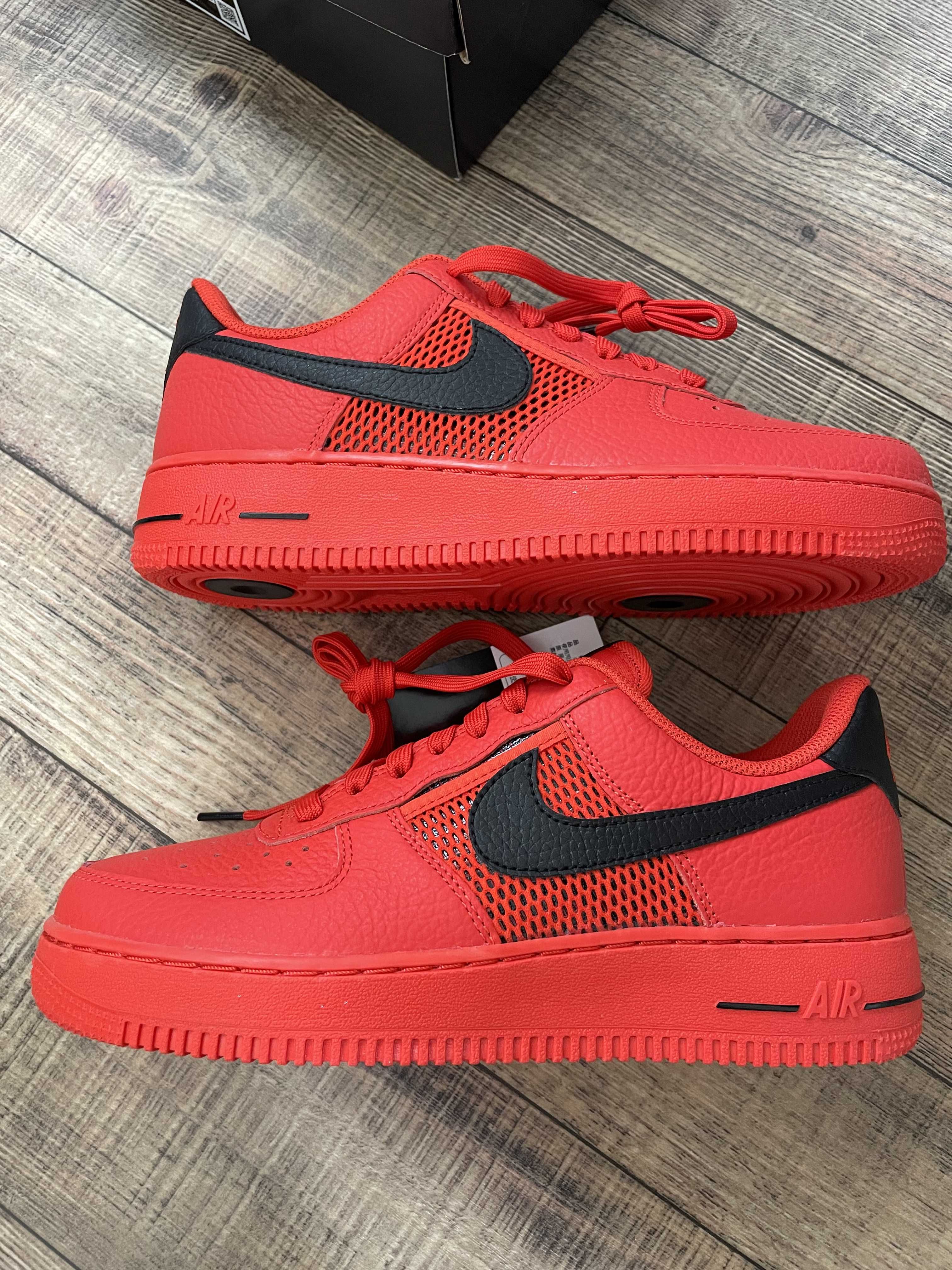 Nike Air Force 1 Low '07 LV8 "White/Habanero Red"