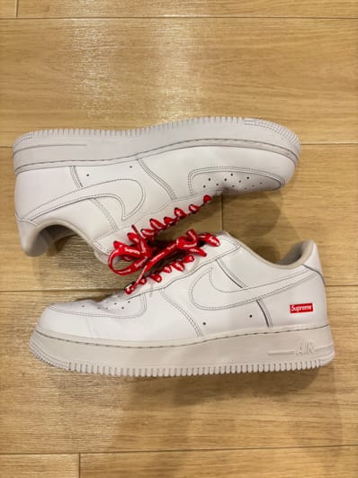 Supreme × Nike Air Force 1 Low "White"