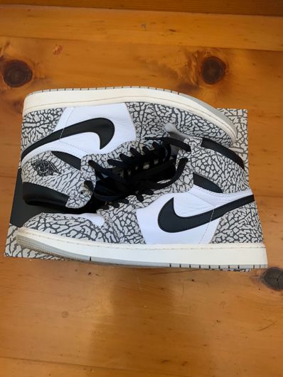 Nike Air Jordan 1 High OG "White Cement/Safari"