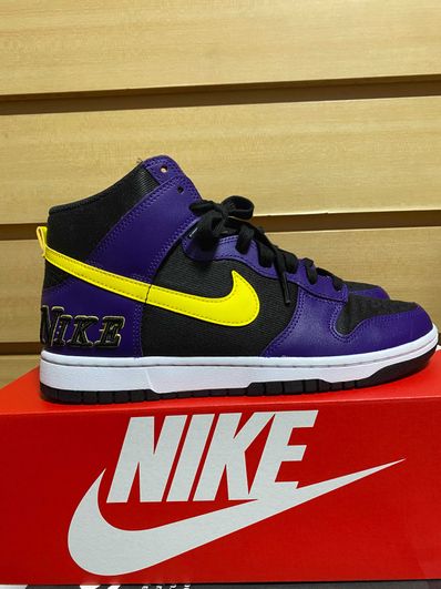 Nike Dunk High EMB "Lakers"
