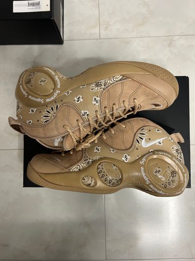 Supreme × Nike Air Zoom Flight 95 SP "Hemp/White"