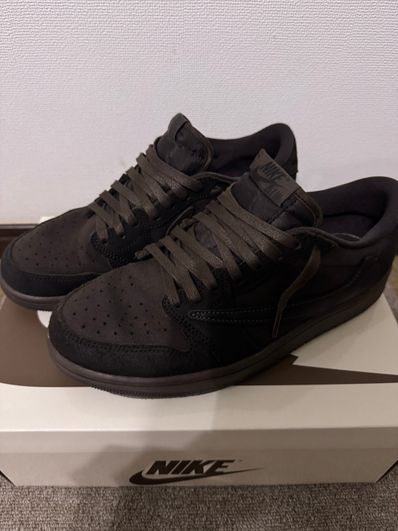 Travis Scott × Nike Air Jordan 1 Low OG SP "Velvet Brown and Dark Mocha"