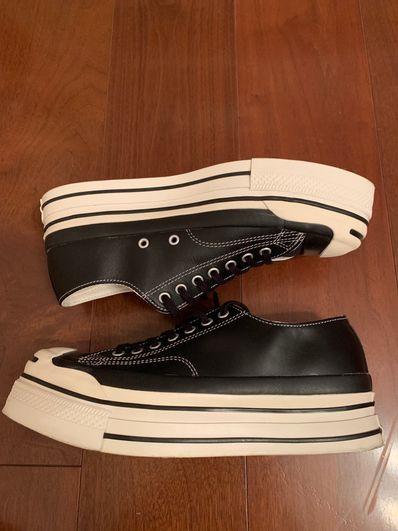 doublet × Converse Jack Purcell All Star "Black"