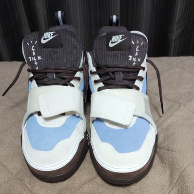 Travis Scott × Nike Zoom Field Jaxx "Pale Ivory and Leche Blue"