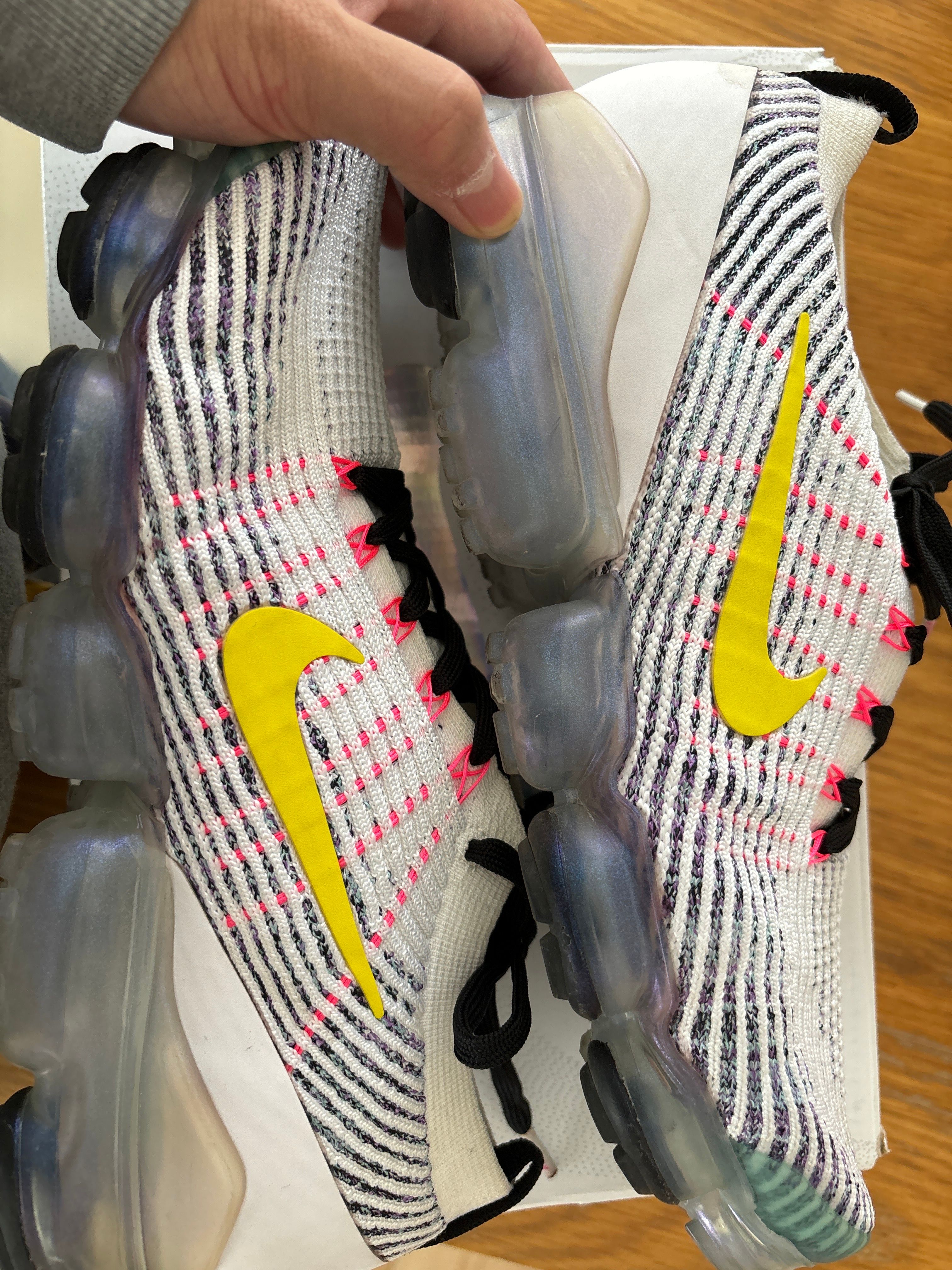 Nike Air VaporMax 3 "White Dynamic Yellow"