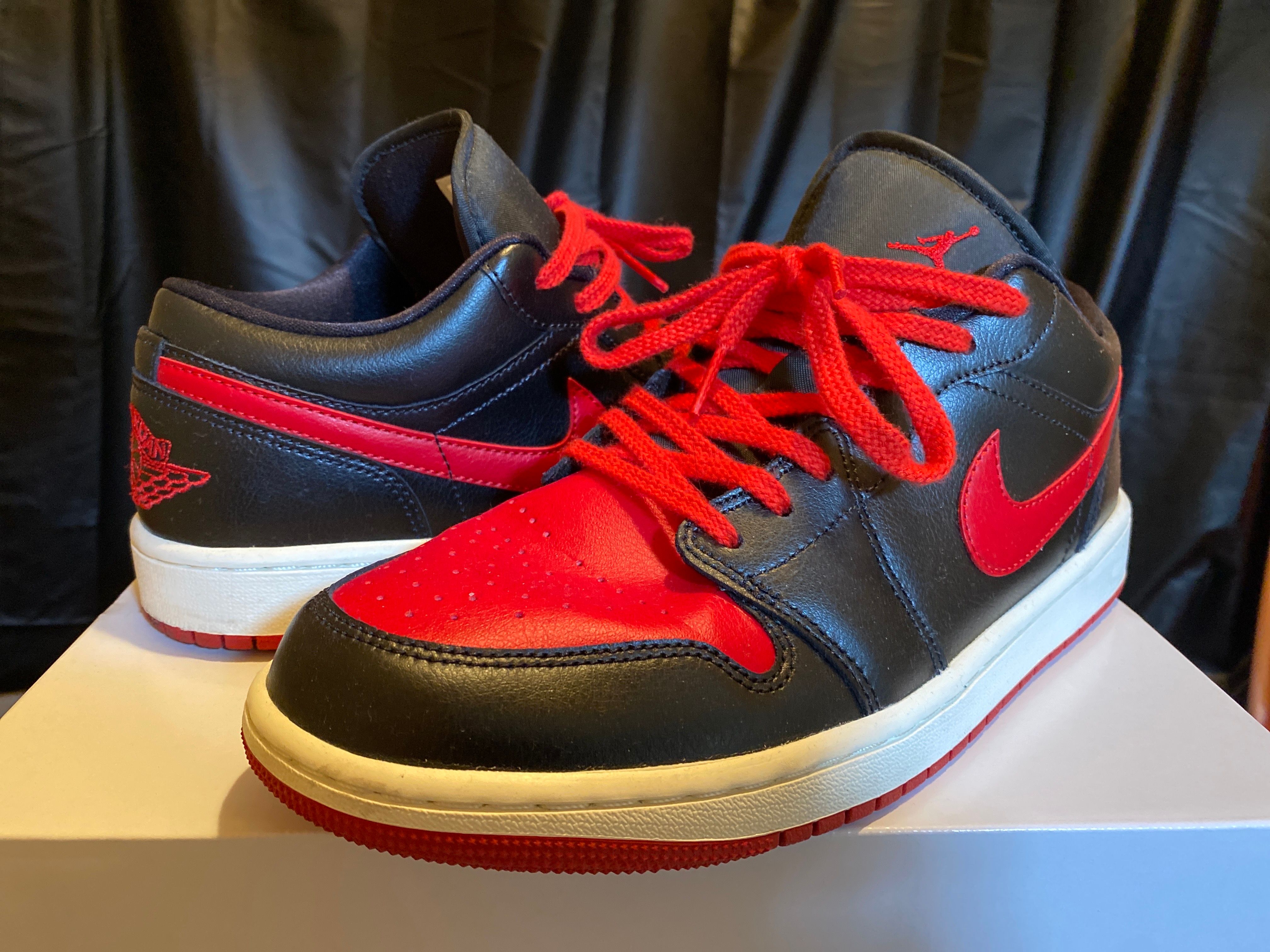 Nike Women's Air Jordan 1 Low "Bred/Sail"