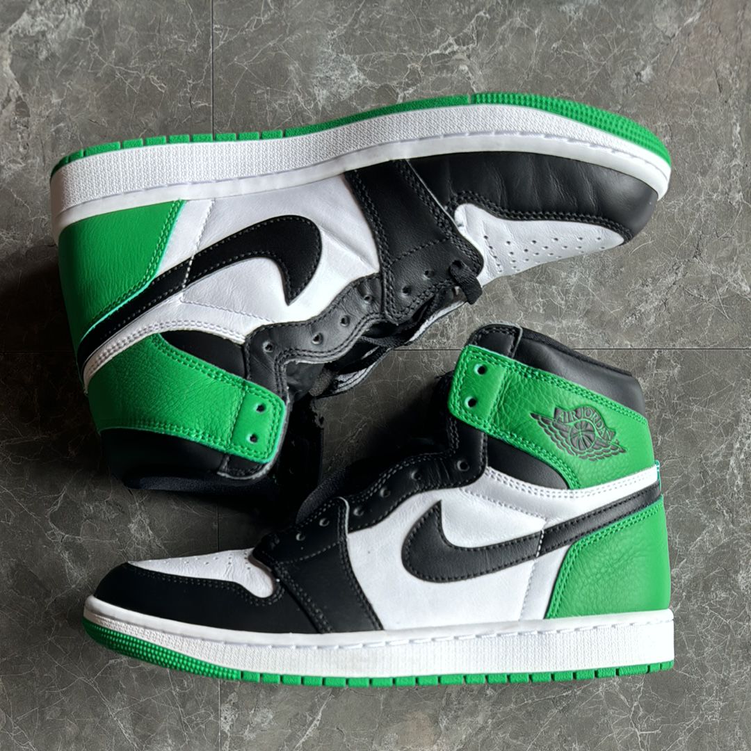 Nike Air Jordan 1 Retro High OG "Celtics/Black and Lucky Green" (2023)
