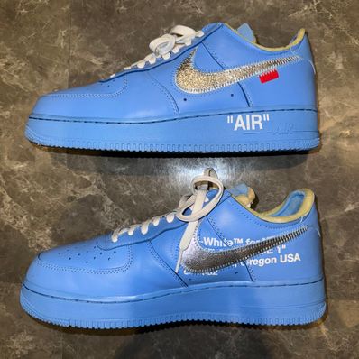 Air force 1 low off-white mca university blue best sale