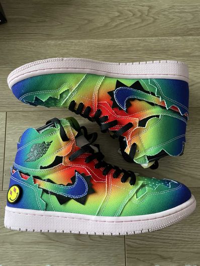 J Balvin × Nike Air Jordan 1 High OG "Rainbow"