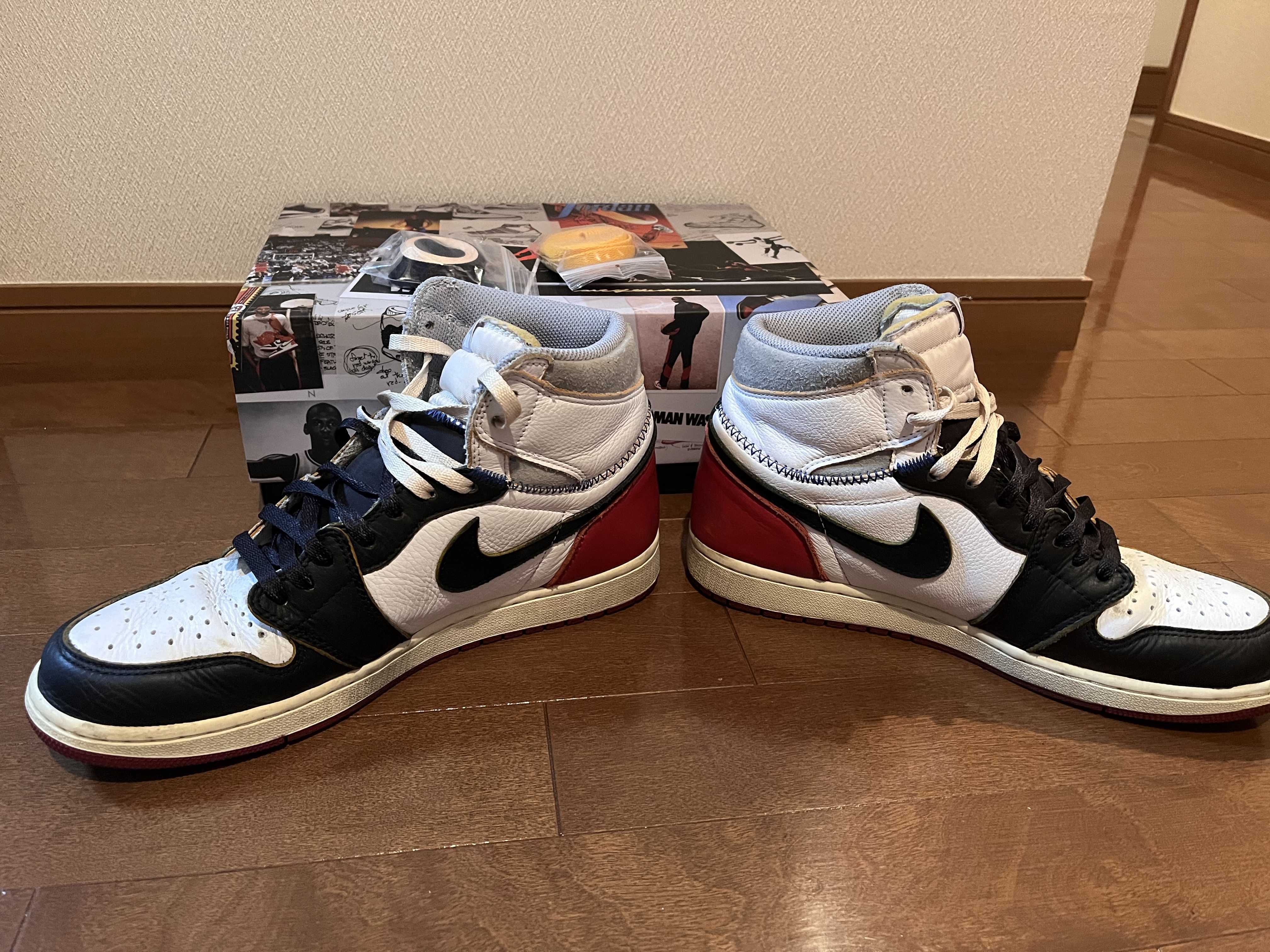 UNION × Nike Air Jordan 1 Retro High OG NRG "Varsity Red/Wolf Grey"