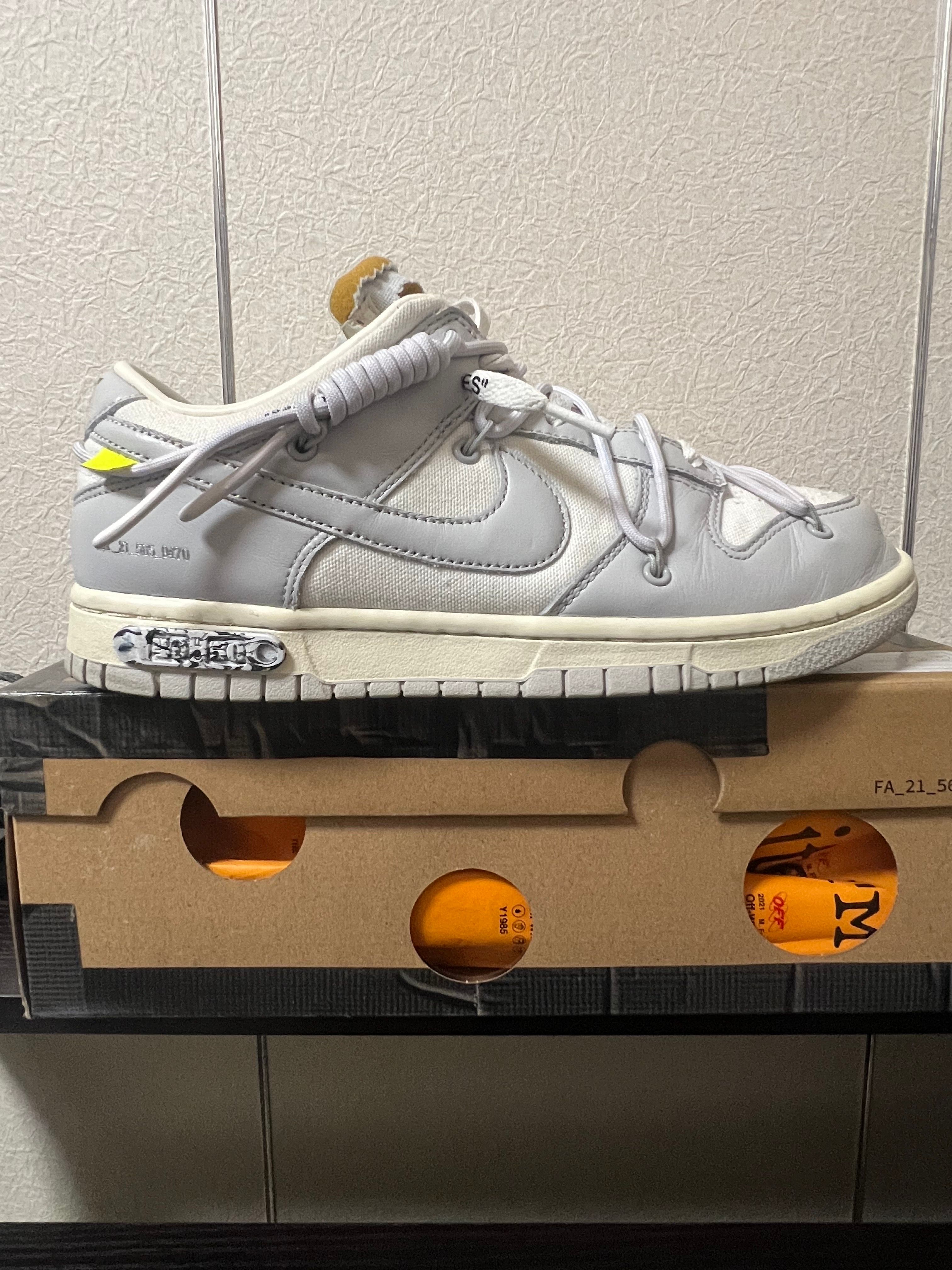 Off-White × Nike Dunk Low 1 of 50 "Lot.49"