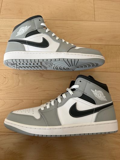 Nike Air Jordan 1 Mid "Grey White/Anthracite"