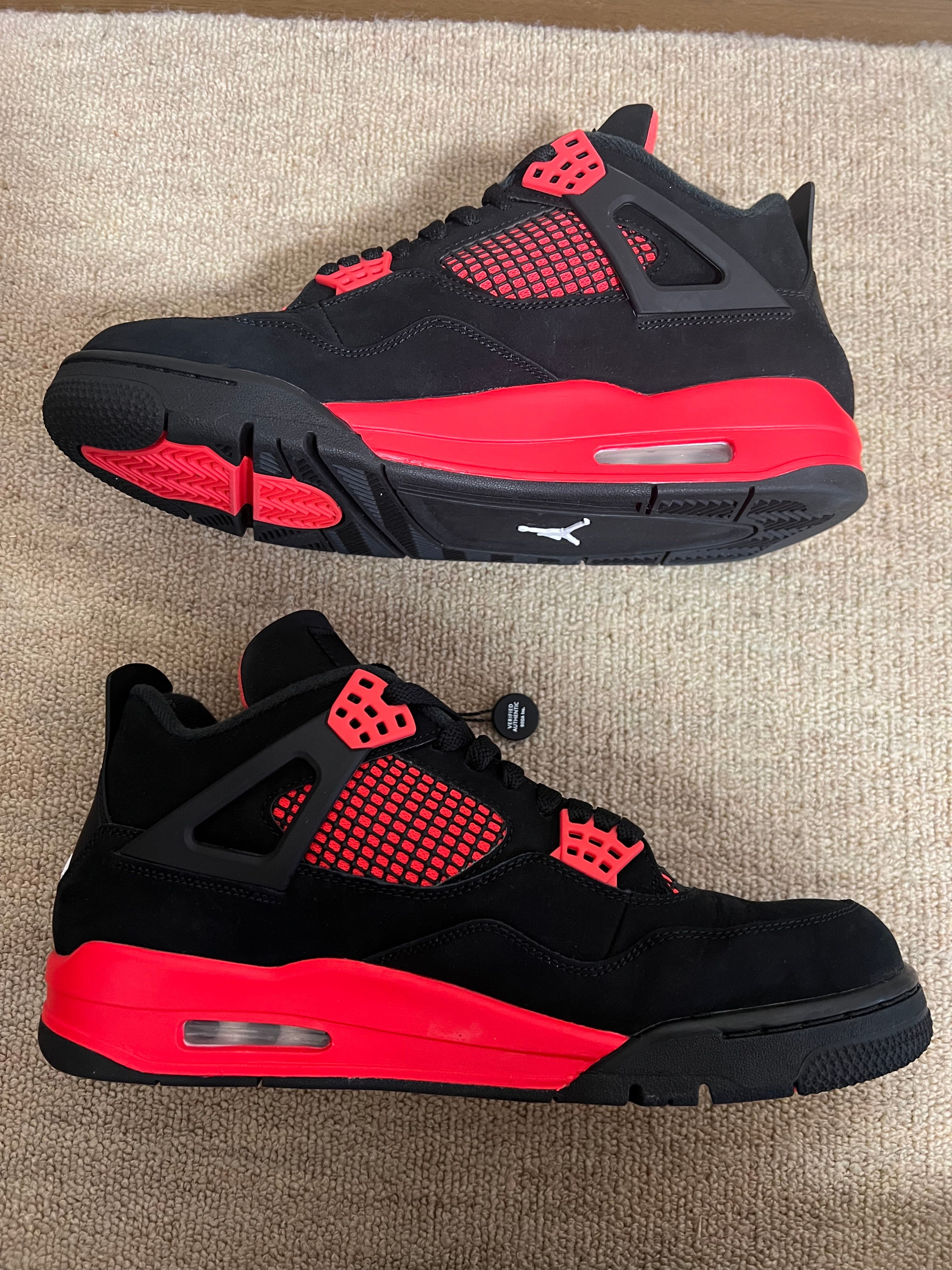 Nike Air Jordan 4 "Red Thunder/Crimson"