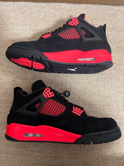 Nike Air Jordan 4 "Red Thunder/Crimson"