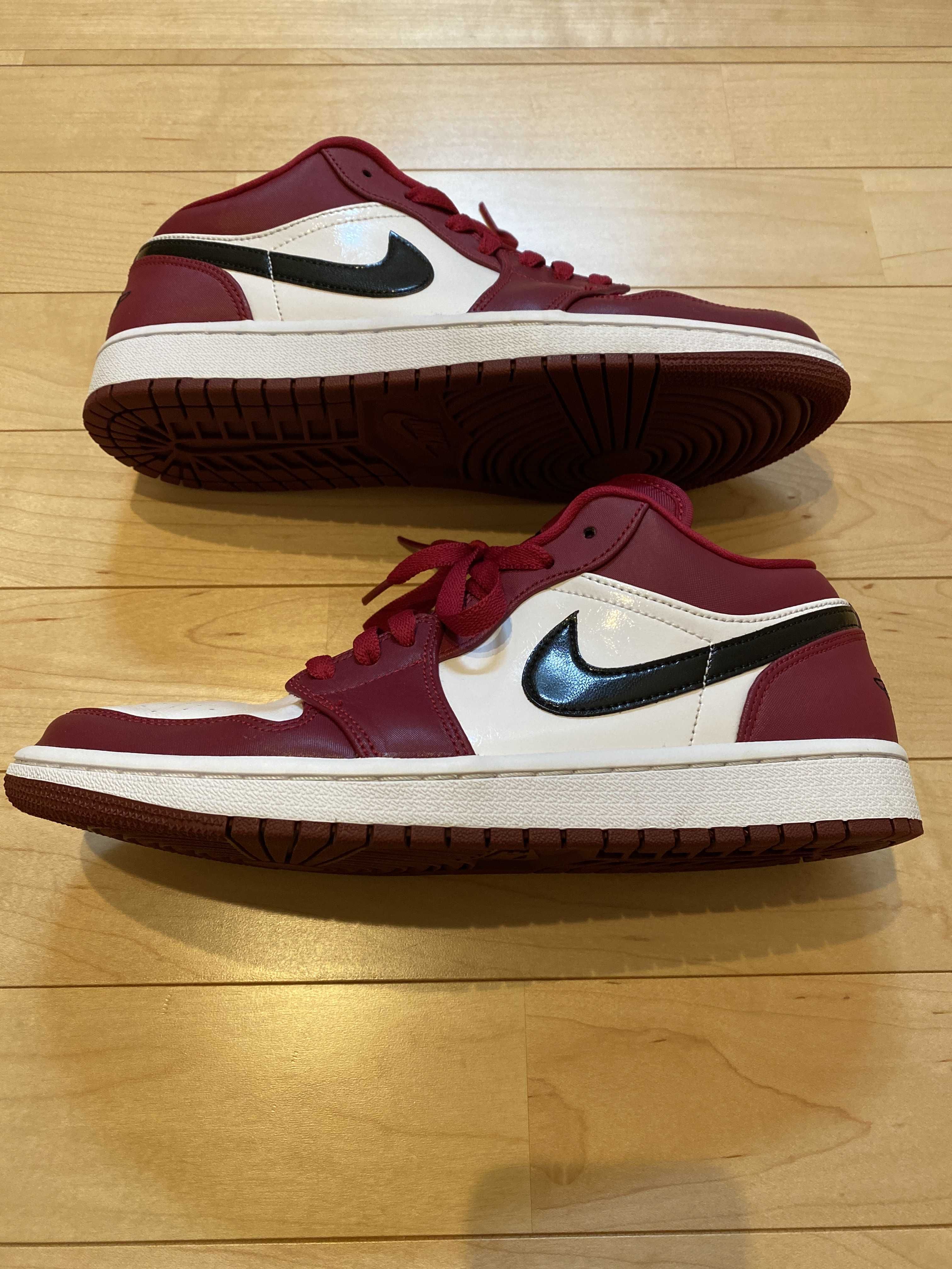 NIKE AIR JORDAN 1 LOW "NOBLE RED"
