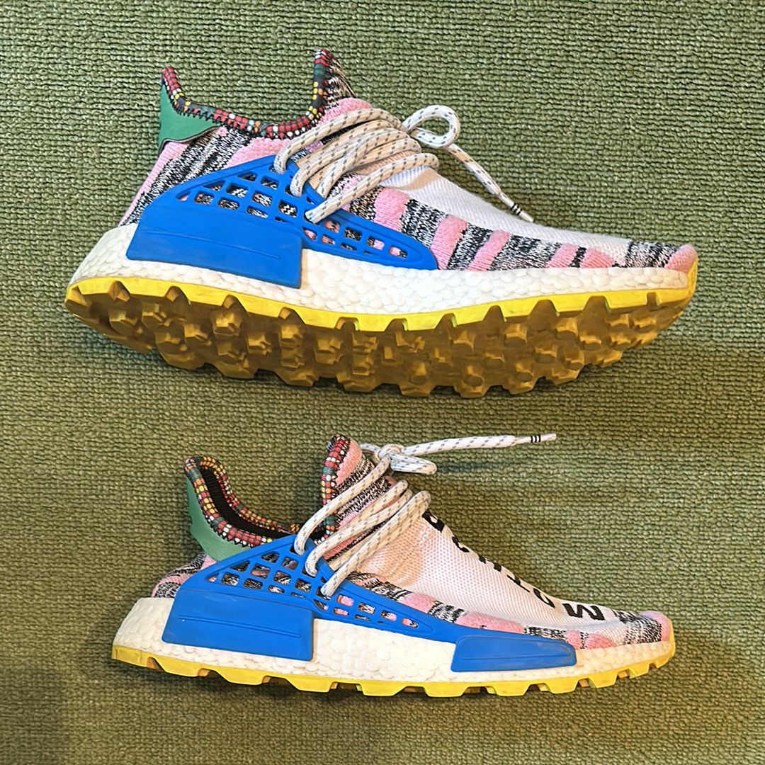 Pharrell Williams × adidas NMD Hu SOLAR PACK "MOTHER"