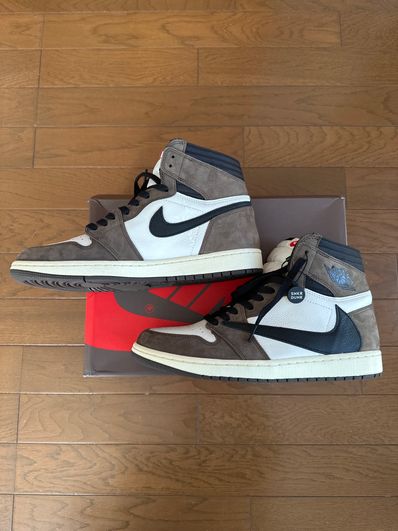 Travis Scott × Nike Air Jordan 1 Retro High OG TS SP "Sail/Dark Mocha"