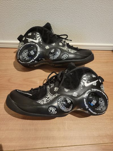 Supreme × Nike Air Zoom Flight 95 SP "Black/White"