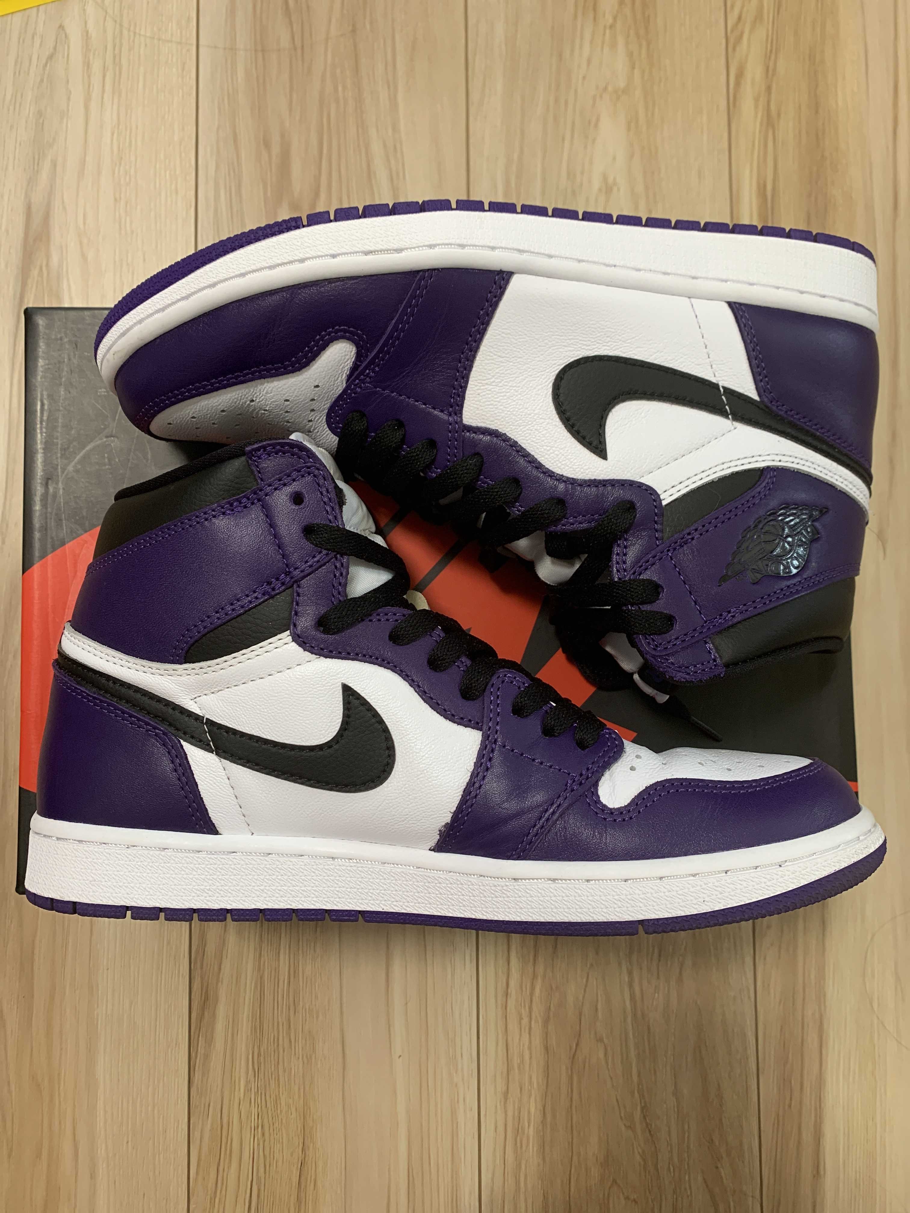 Nike Air Jordan 1 Retro High OG "Court Purple White/Black" (2020)