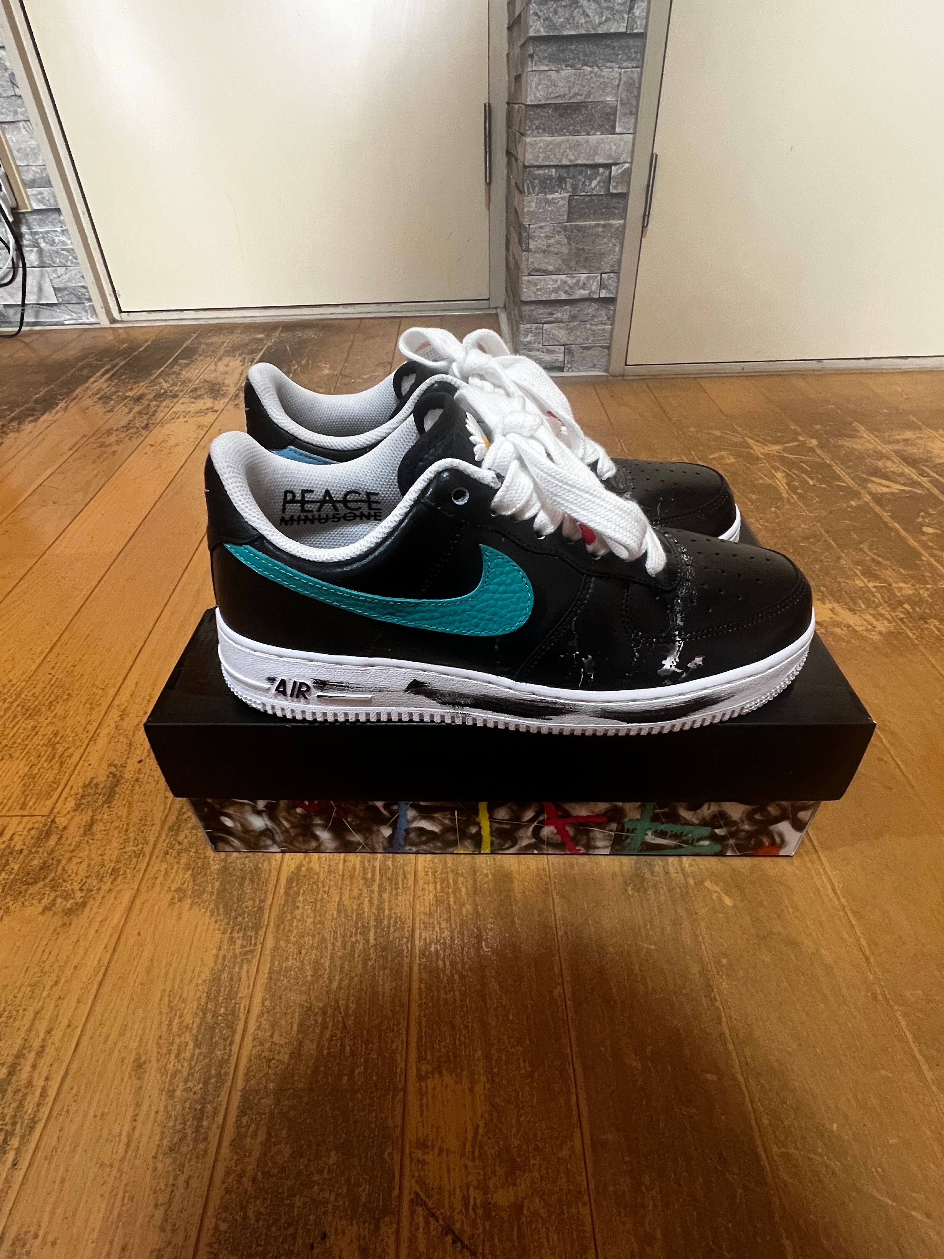 PEACEMINUSONE × Nike Air Force 1 Low '07 Para-Noise 3.0 "Black and Multi-Color" / G-DRAGON