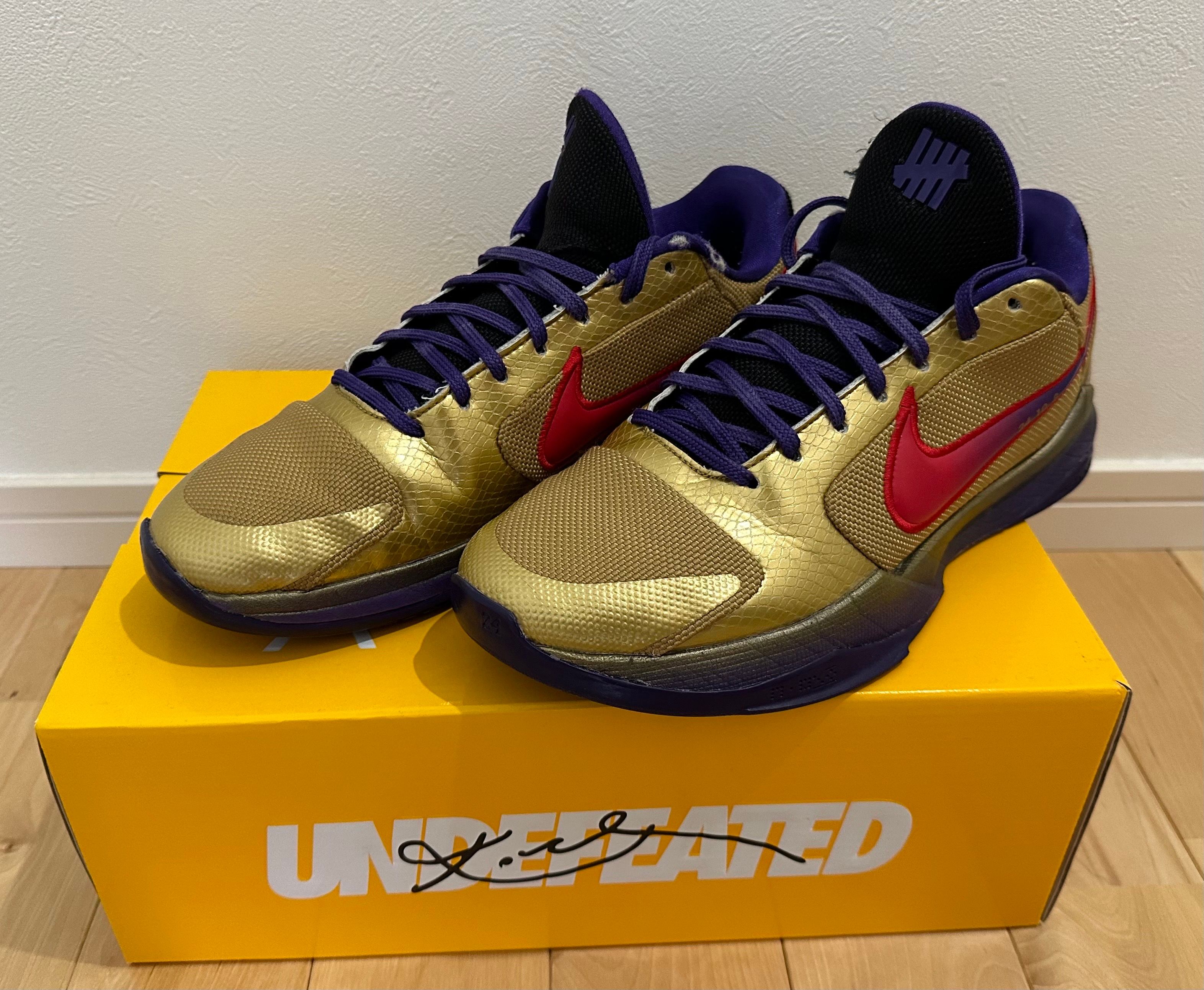 UNDEFEATED × Nike Kobe 5 Protro "Hall Of Fame"