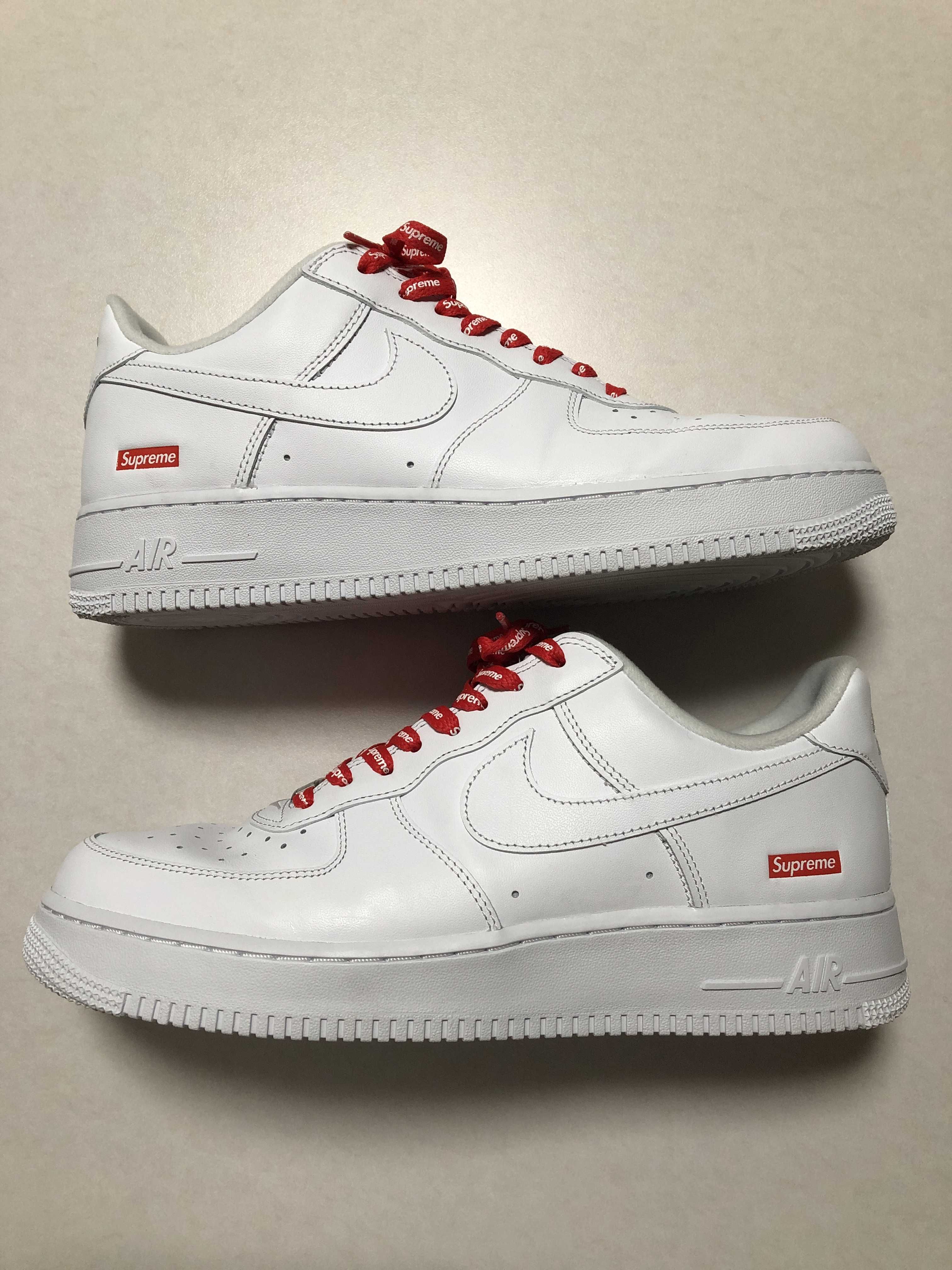 Supreme × Nike Air Force 1 Low "White"
