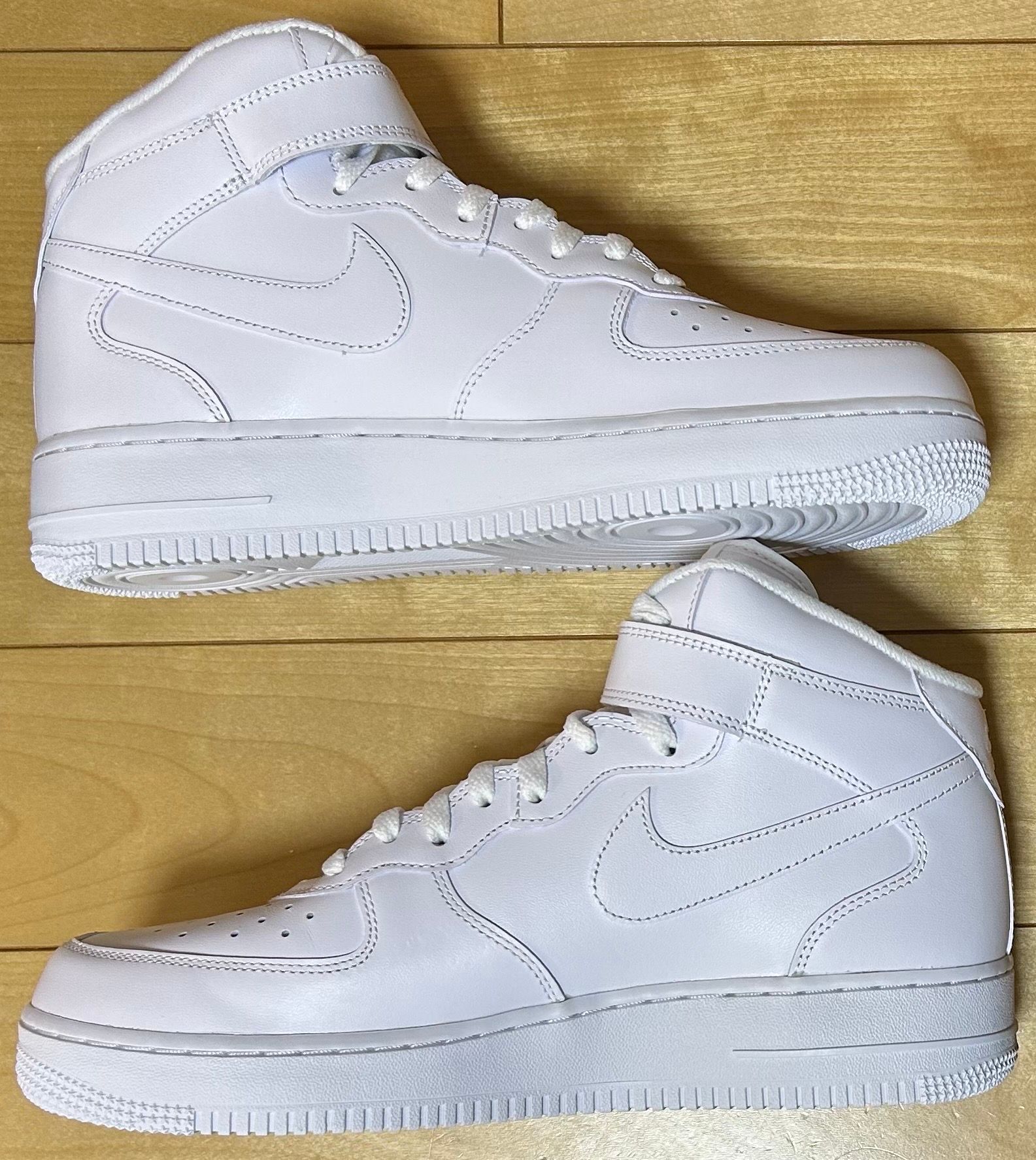 Supreme × Nike Air Force 1 Mid "White" FW24