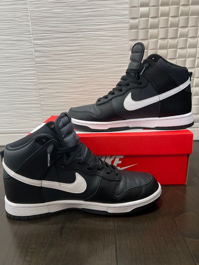 Nike Dunk High Retro "Anthracite/White/Black"