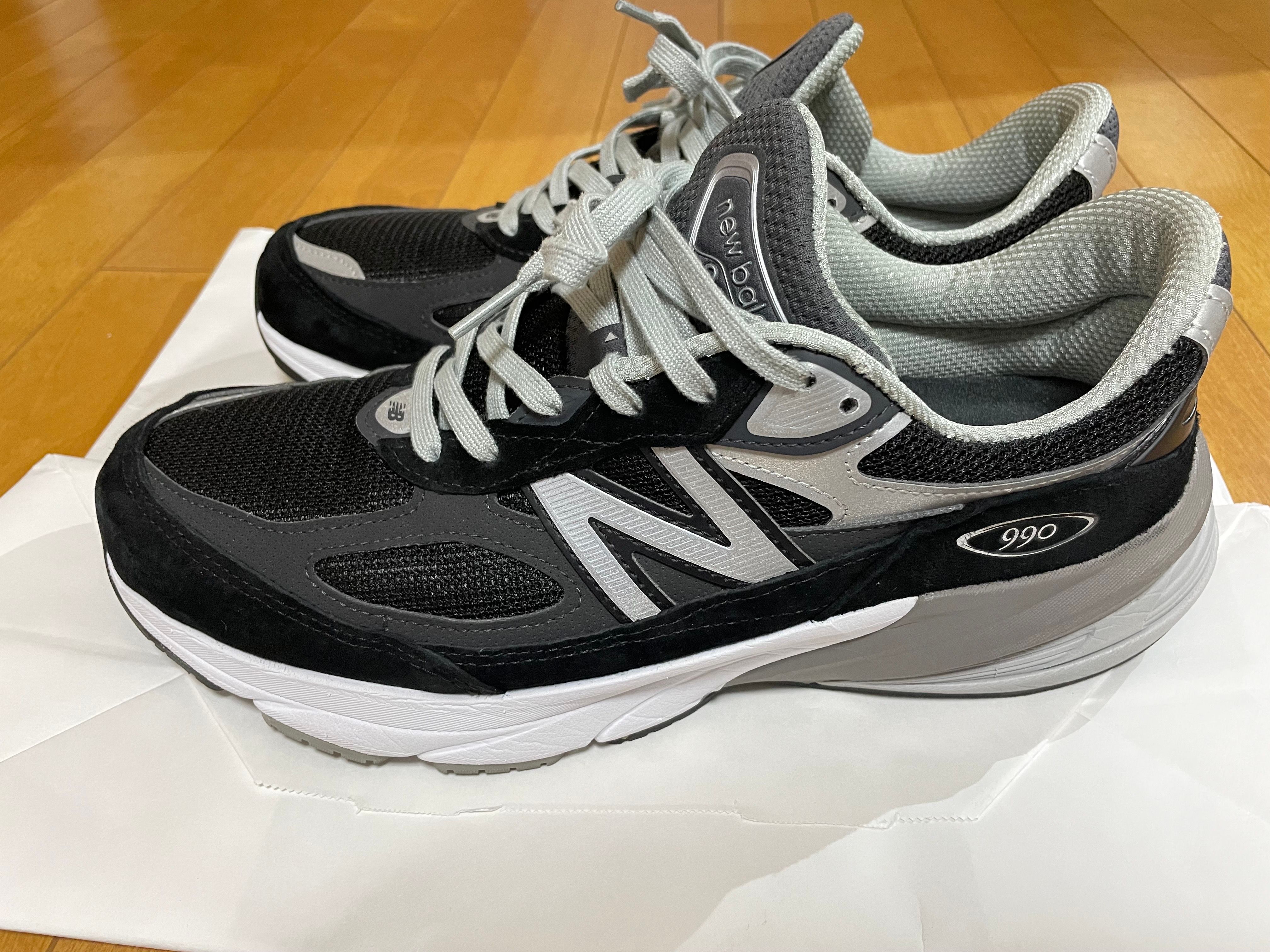 New Balance 990V6 "Black" (Heel NB Logo)