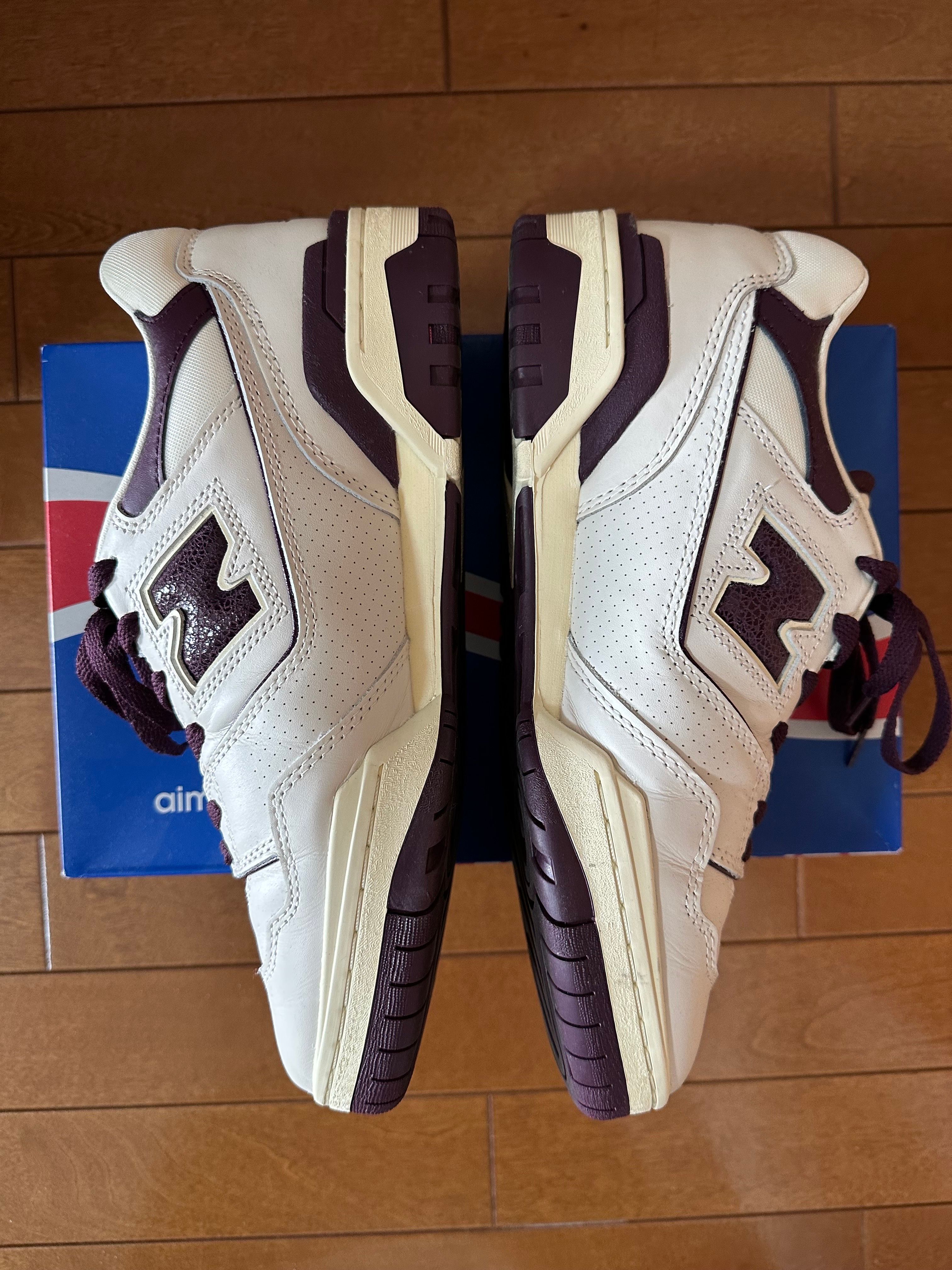 Aime Leon Dore × New Balance 550 "White/Purple"
