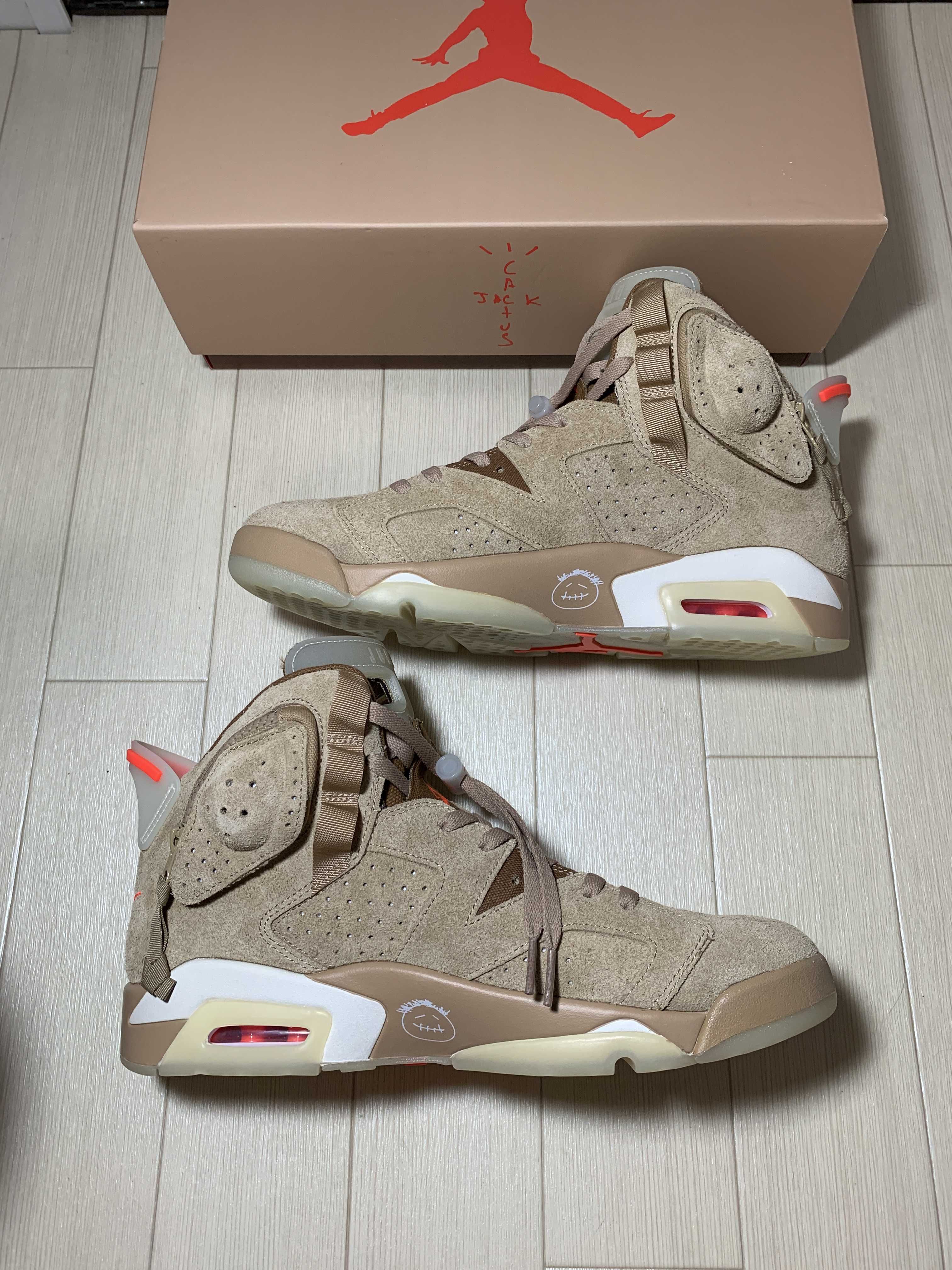 Travis Scott × Nike Air Jordan 6 "British Khaki"