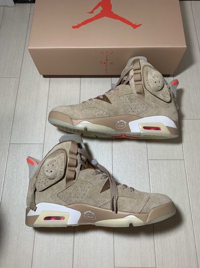 Travis Scott × Nike Air Jordan 6 "British Khaki"