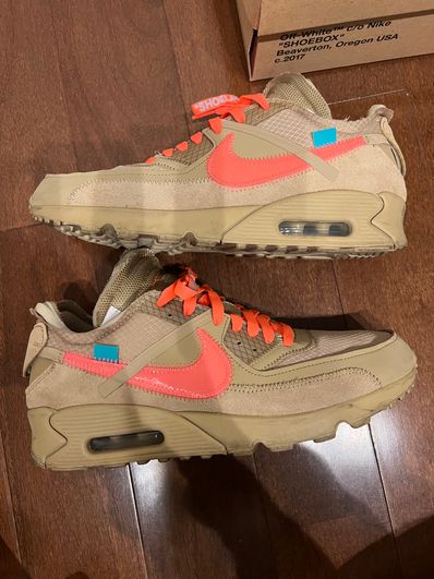 Off-White × Nike Air Max 90 "Desert Ore"
