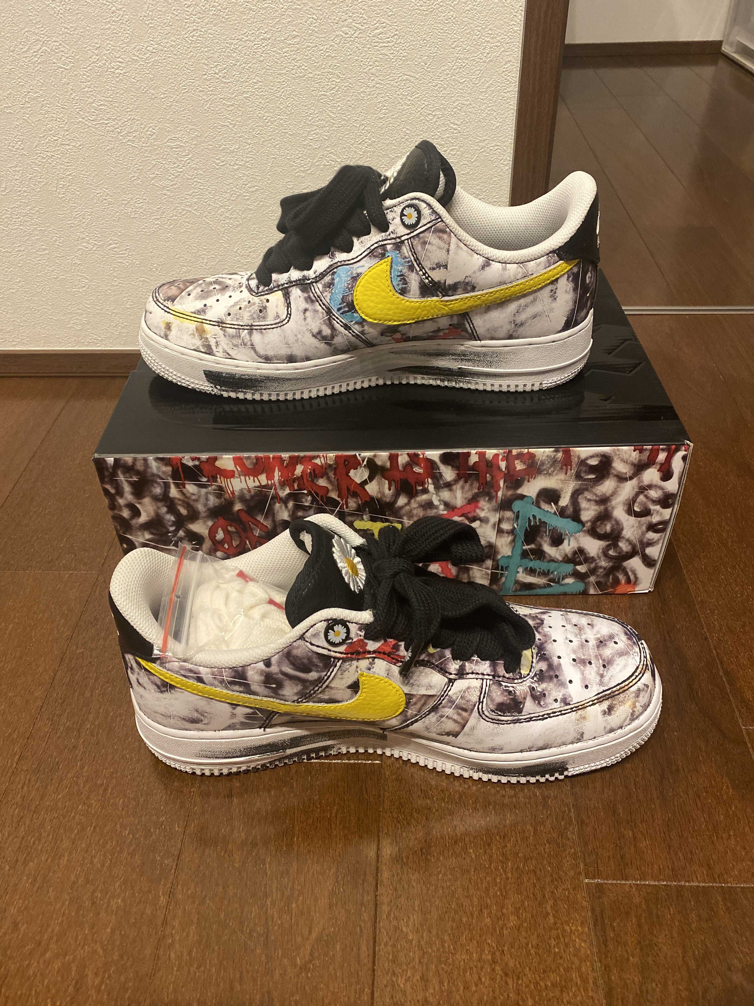 PEACEMINUSONE × Nike Air Force 1 Low Para Noise "Black" / G-DRAGON