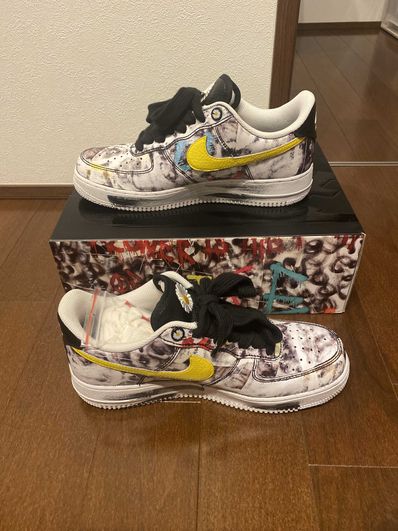 PEACEMINUSONE × Nike Air Force 1 Low Para Noise "Black" / G-DRAGON