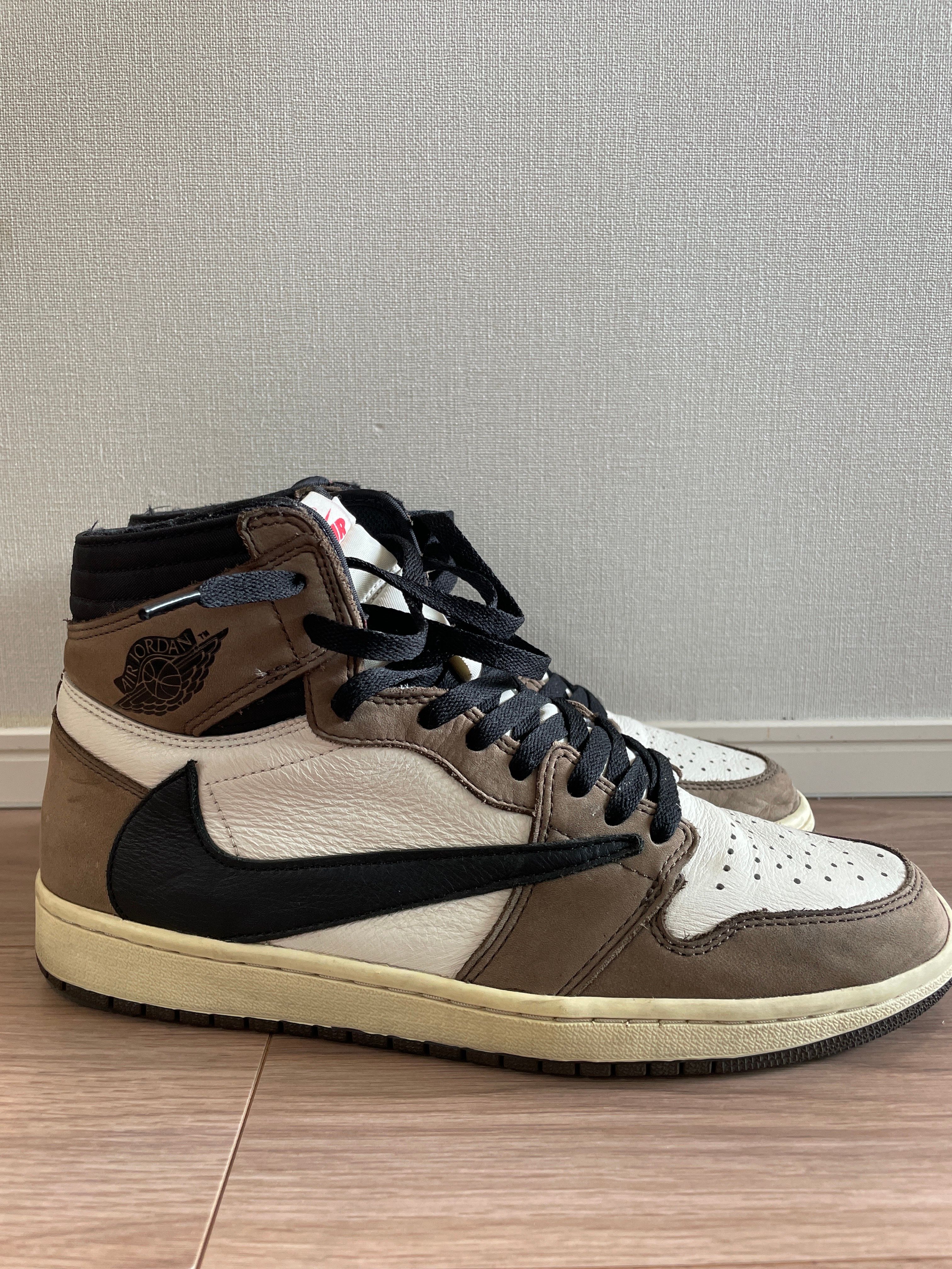 Travis Scott × Nike Air Jordan 1 Retro High OG TS SP "Sail/Dark Mocha"