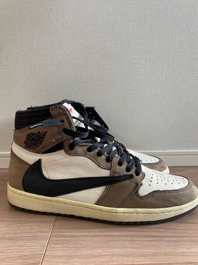Travis Scott × Nike Air Jordan 1 Retro High OG TS SP "Sail/Dark Mocha"