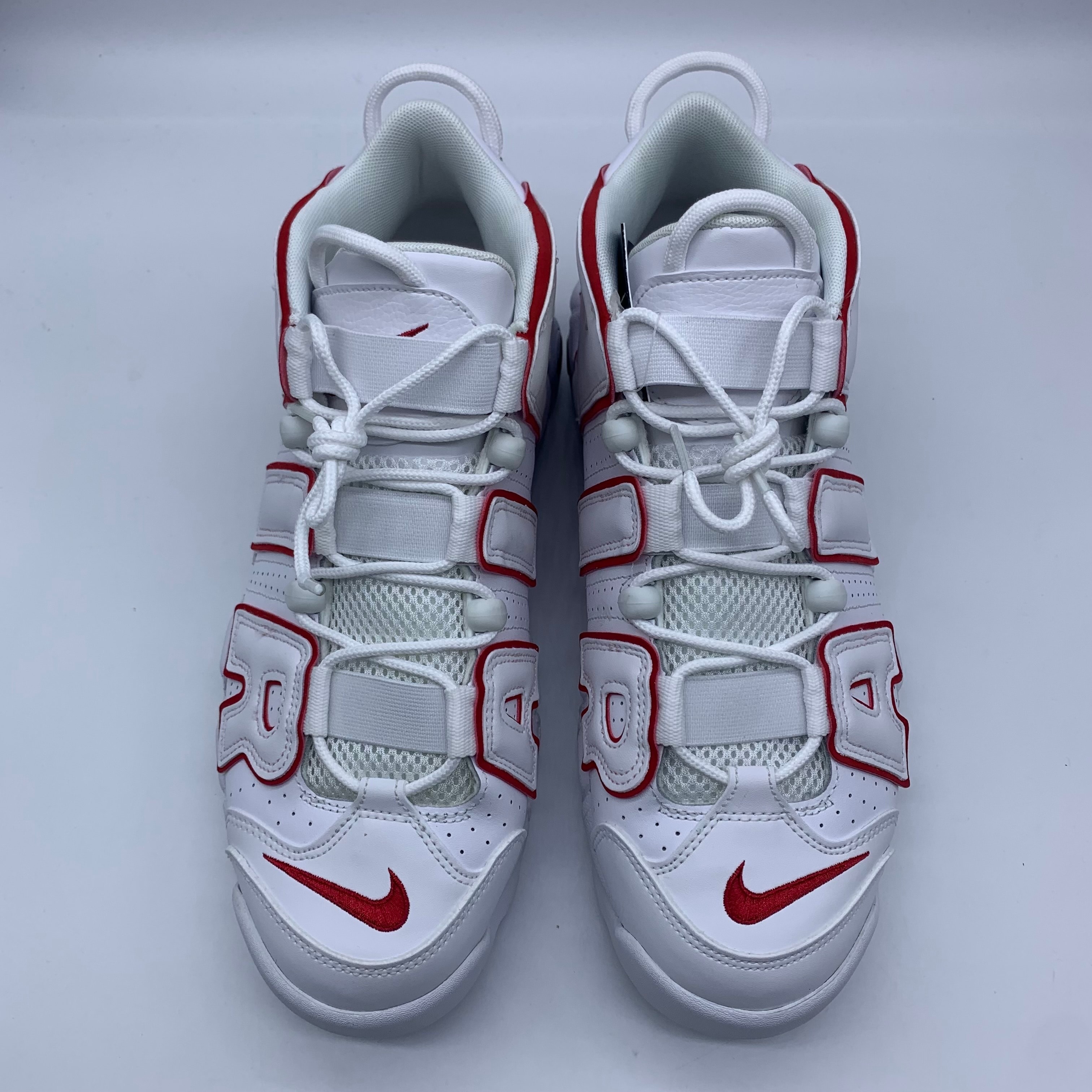 NIKE AIR MORE UPTEMPO "WHITE/VARSITY RED" (2021)