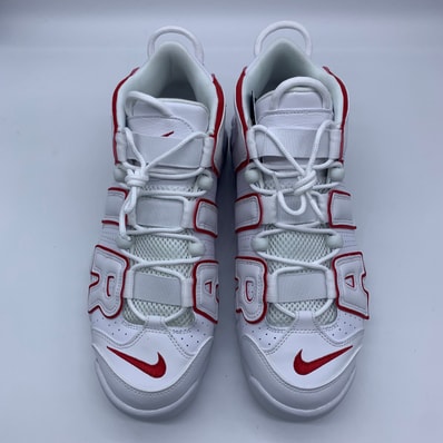 NIKE AIR MORE UPTEMPO "WHITE/VARSITY RED" (2021)