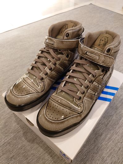 Jeremy Scott adidas forum dipped "Black"