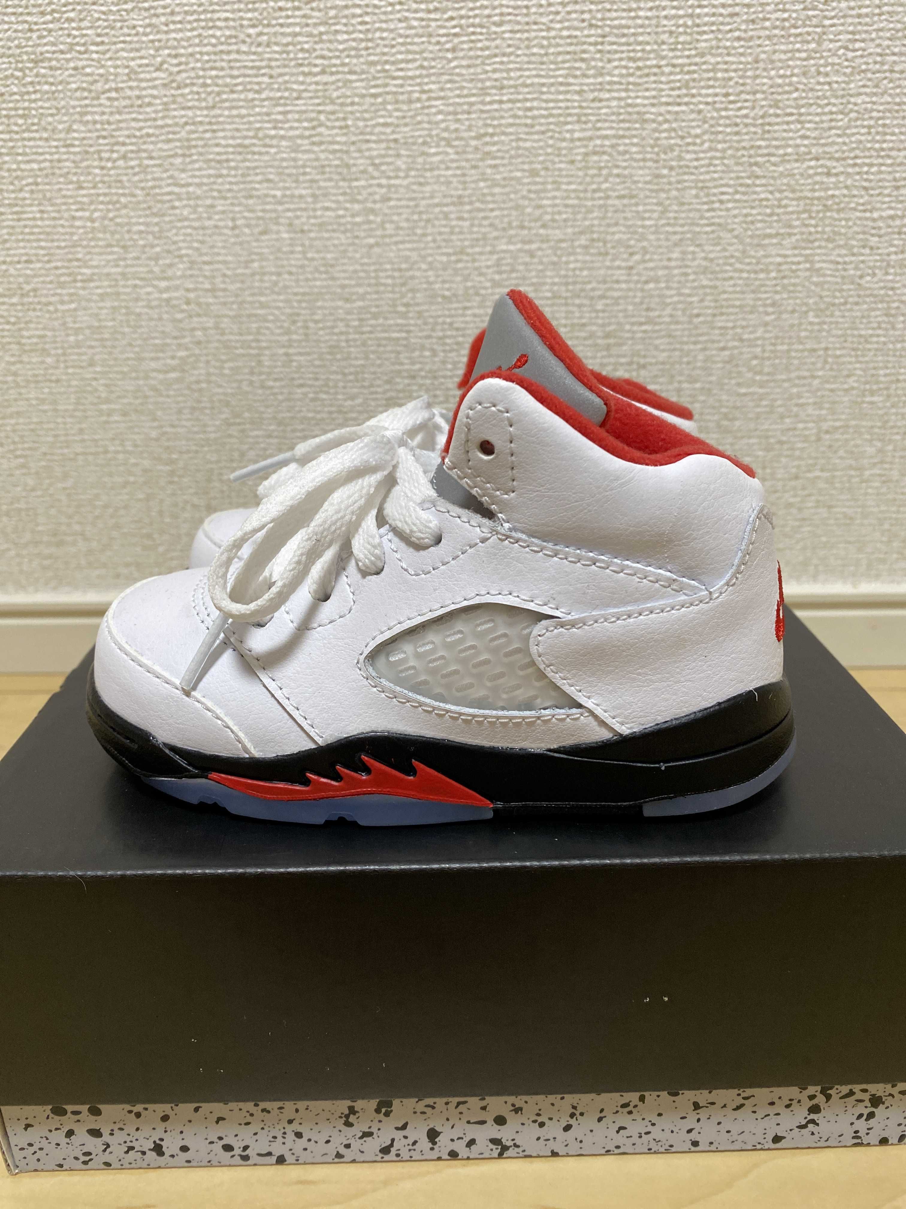 Nike TD Air Jordan 5 Retro "Fire Red" (2020)