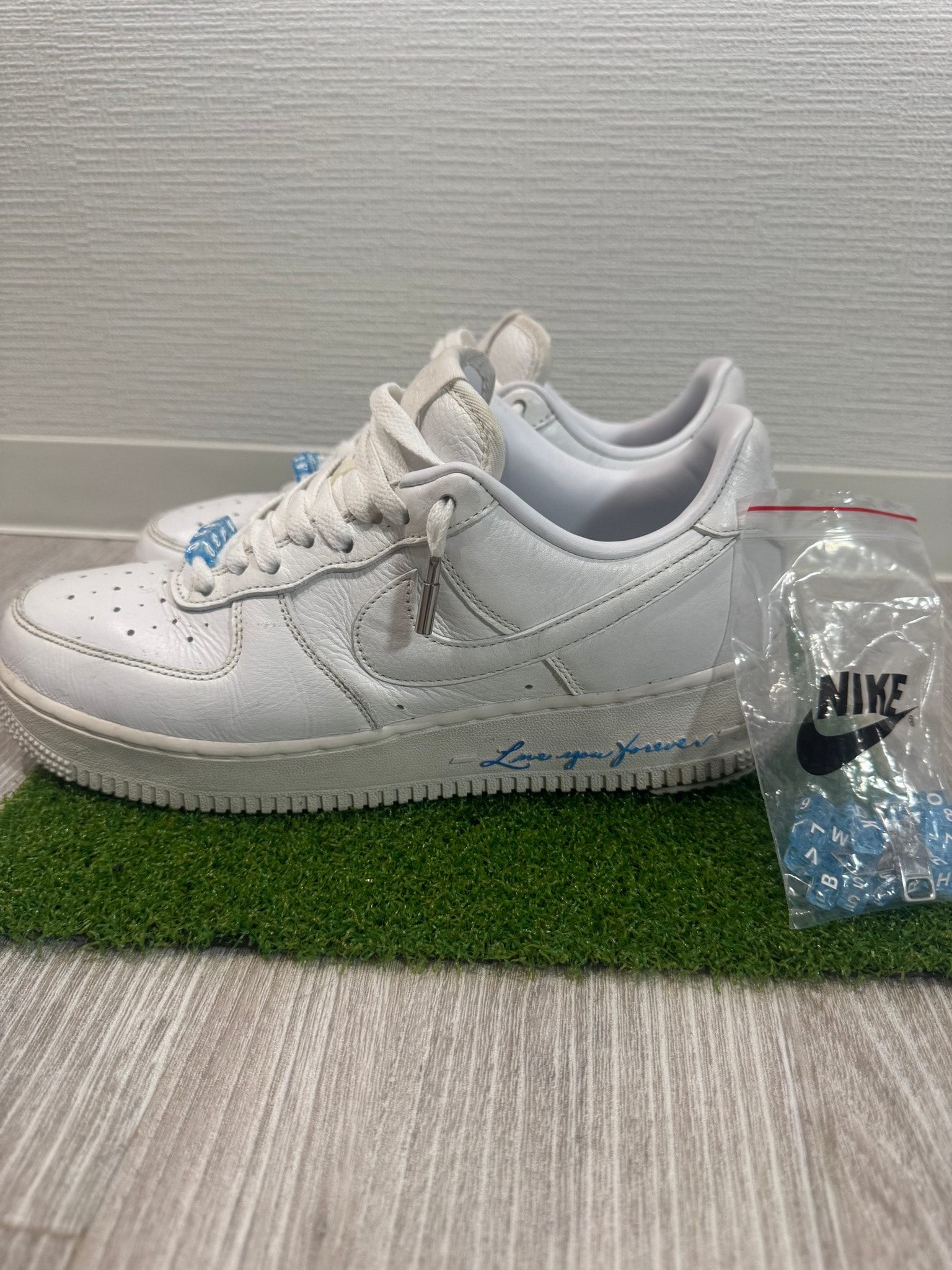 Drake NOCTA × Nike Air Force 1 Low Love You Forver "White"