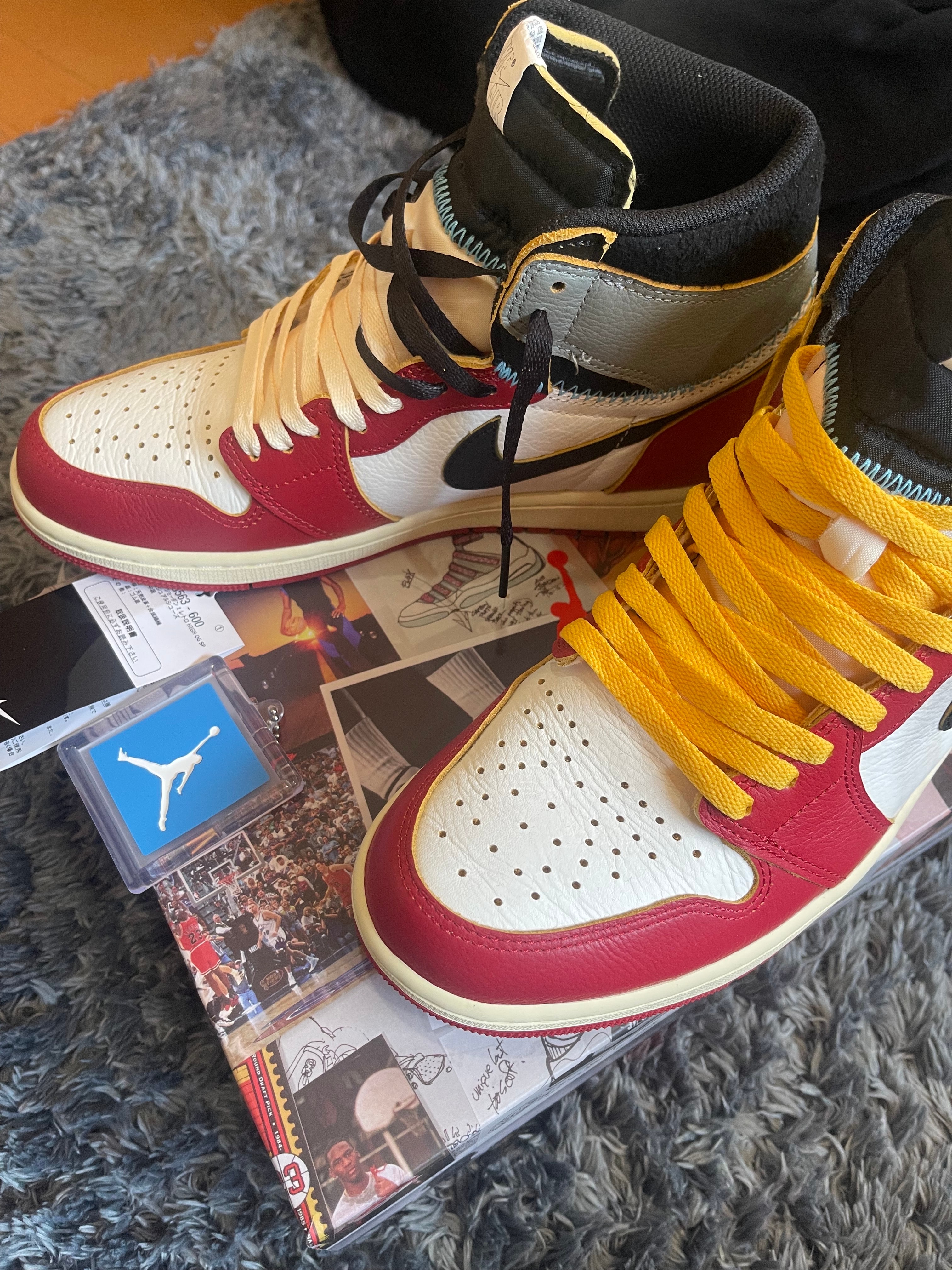 UNION × Nike Air Jordan 1 Retro High OG "Chicago/Shadow"