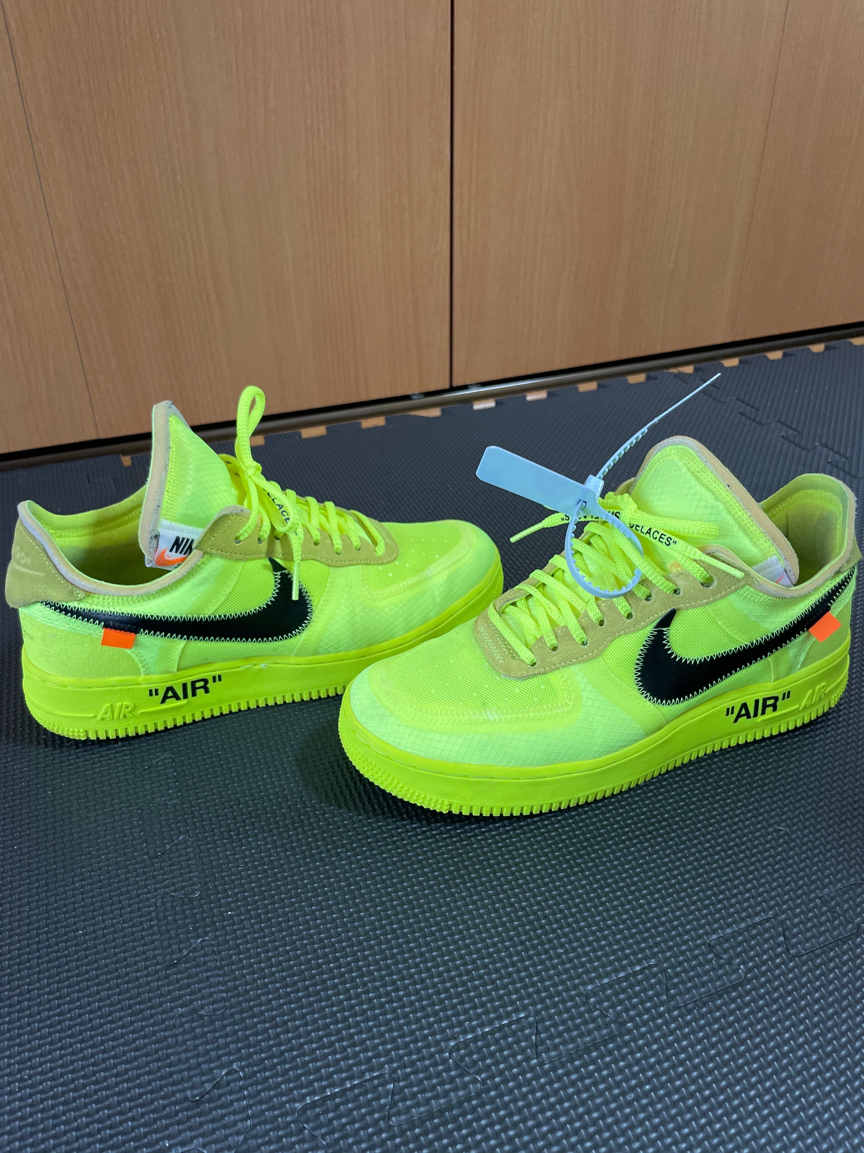 Off-White × Nike Air Force 1 Low "Volt"