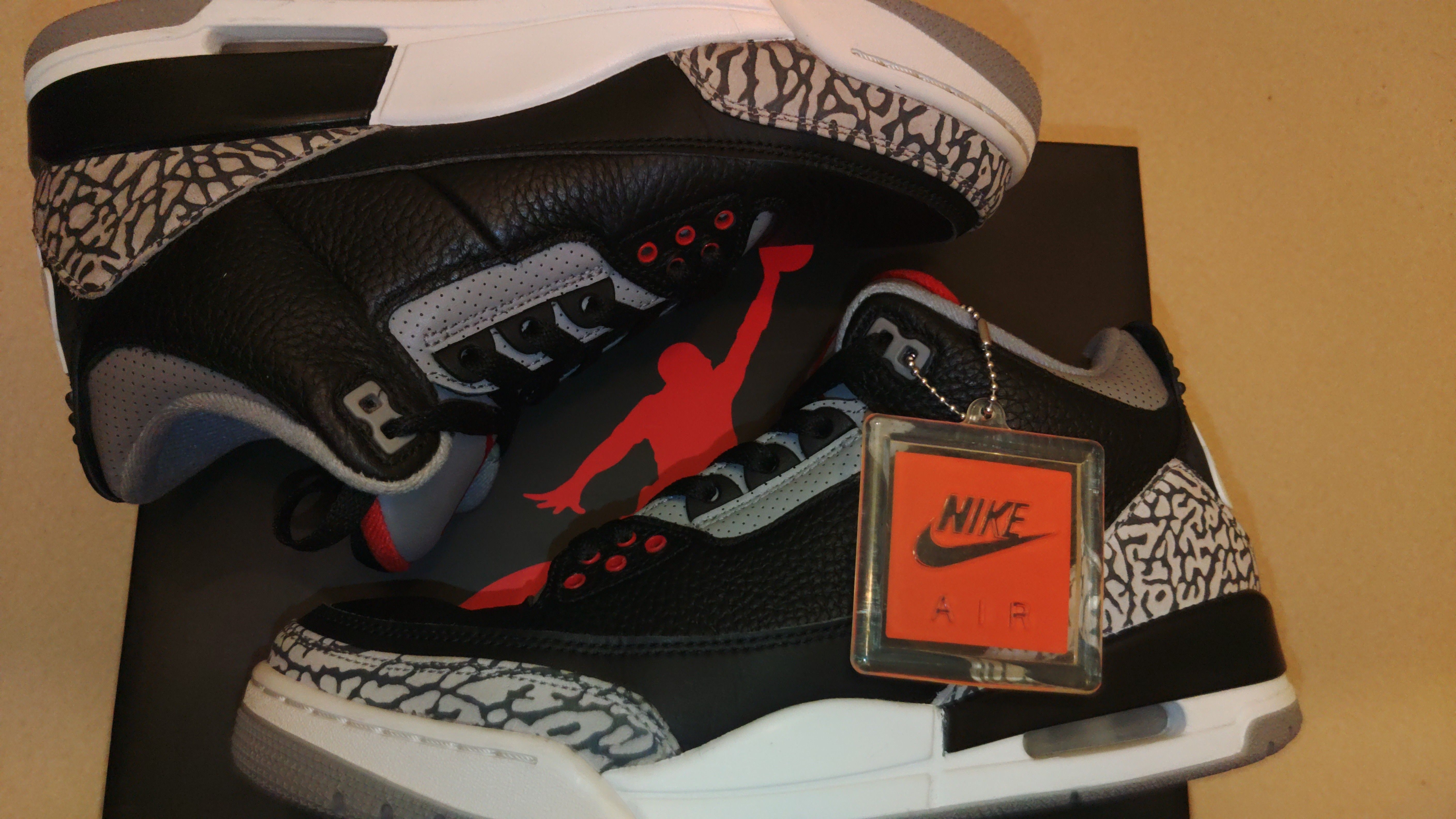 Nike Air Jordan 3 Retro OG "Black Cement" (2018)