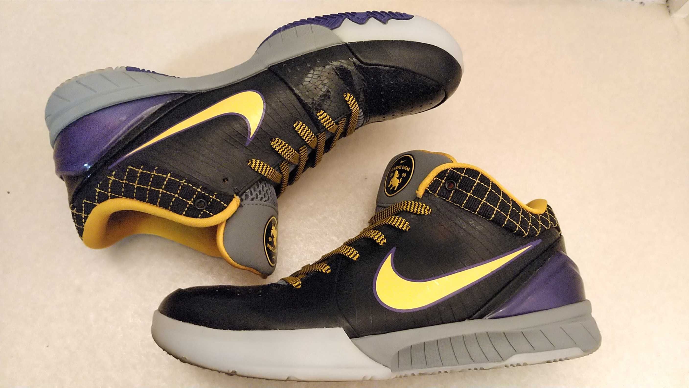 NIKE KOBE IV PROTRO "BLACK/DEL SOL"