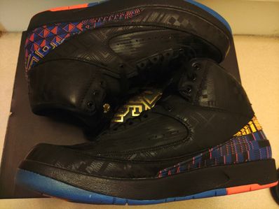 Nike Air Jordan 2 Retro BHM "Black"