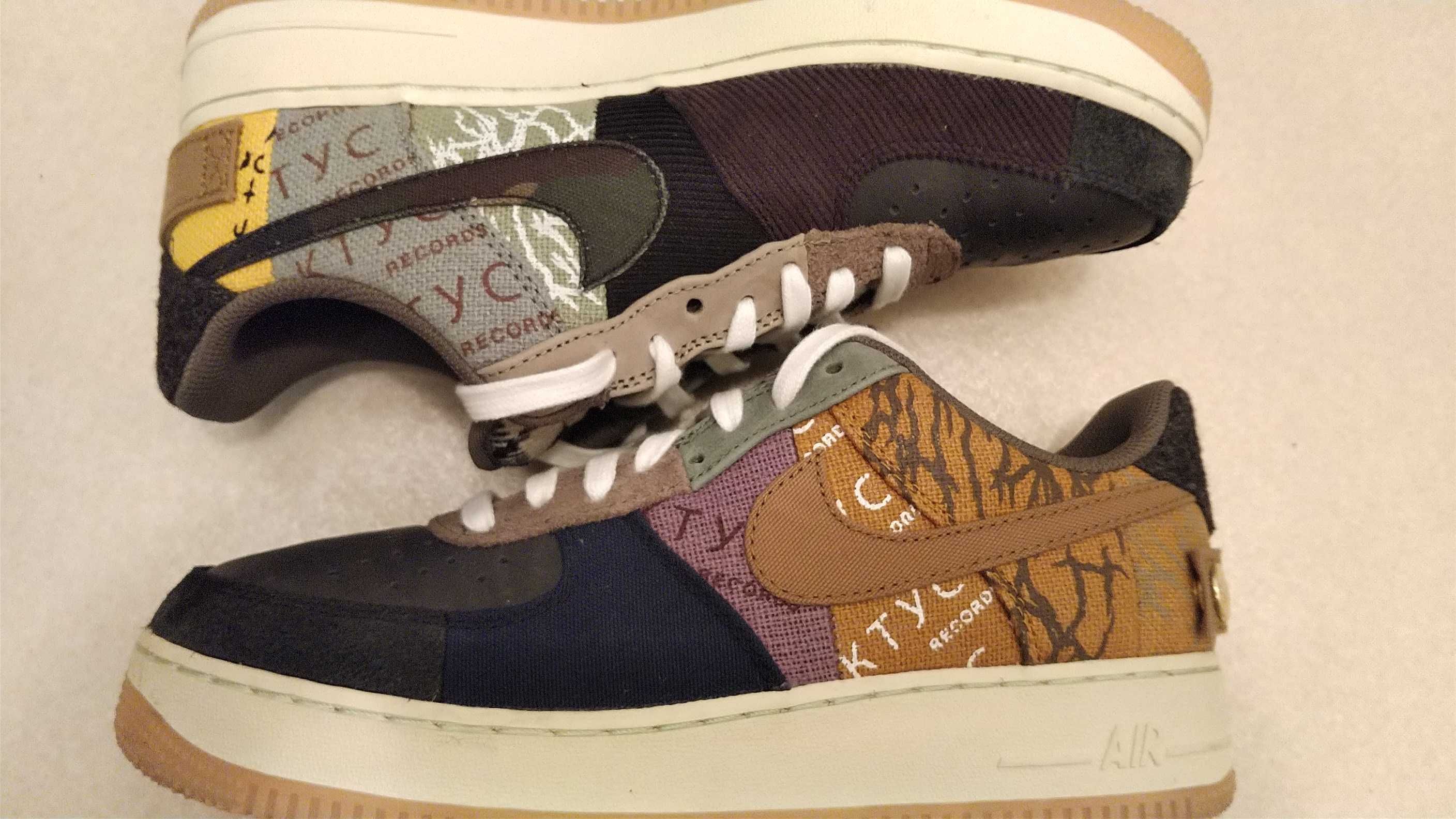 Travis Scott × Nike Air Force 1 Low Cactus Jack "Multi Color"