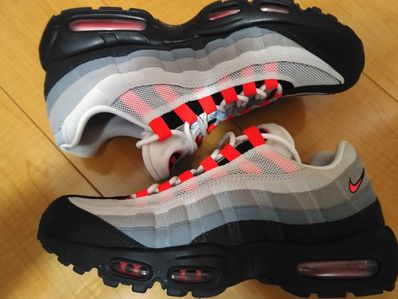 Nike Air Max 95 "White/Solar Red"